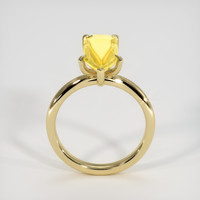 1.88 Ct. Yellow Sapphire Ring, 18K Yellow Gold 3