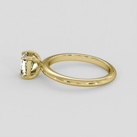 1.29 Ct. Yellow Sapphire Ring, 18K Yellow Gold 4