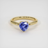 1.82 Ct. Sapphire Ring, 18K Yellow Gold 1