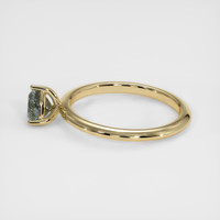0.88 Ct. Sapphire Ring, 18K Yellow Gold 4