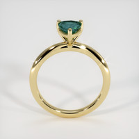 0.83 Ct. Sapphire Ring, 18K Yellow Gold 3