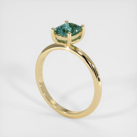 1.26 Ct. Sapphire Ring, 18K Yellow Gold 2