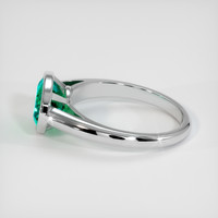 1.86 Ct. Emerald Ring, Platinum 950 4