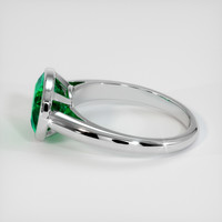 2.36 Ct. Emerald Ring, Platinum 950 4