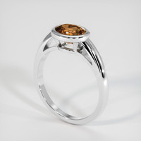 1.48 Ct. Gemstone Ring, Platinum 950 2