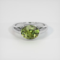 2.84 Ct. Gemstone Ring, Platinum 950 1