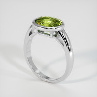 2.84 Ct. Gemstone Ring, Platinum 950 2