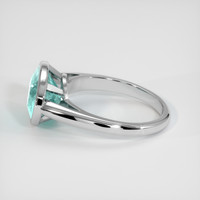 3.43 Ct. Gemstone Ring, Platinum 950 4