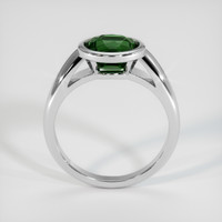 2.21 Ct. Bluish Green Sapphire Ring, Platinum 950 3