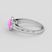 2.25 Ct. Pink Sapphire Ring, Platinum 950 4