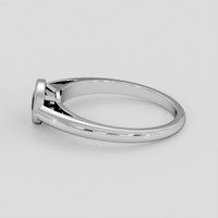0.88 Ct. Blue Sapphire Ring, Platinum 950 4