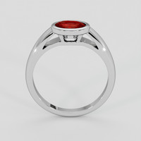 0.81 Ct. Ruby Ring, Platinum 950 3