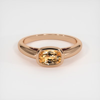 1.11 Ct. Gemstone Ring, 14K Rose Gold 1