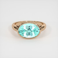 3.43 Ct. Gemstone Ring, 14K Rose Gold 1