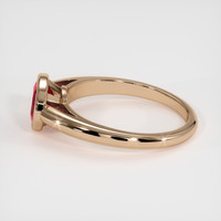 1.24 Ct. Ruby Ring, 14K Rose Gold 4