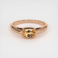 1.11 Ct. Gemstone Ring, 18K Rose Gold 1