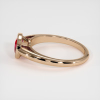 1.19 Ct. Ruby Ring, 18K Rose Gold 4