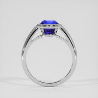 3.00 Ct. Blue Sapphire Ring, Silver 3
