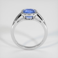 1.84 Ct. Blue Sapphire Ring, 10K White Gold 3