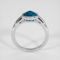 1.61 Ct. Blue Cobalt Spinel Ring, 14K White Gold 3
