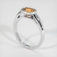 1.11 Ct. Gemstone Ring, 14K White Gold 2