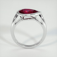 2.58 Ct. Ruby Ring, 14K White Gold 3