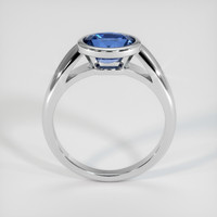 1.65 Ct. Blue Sapphire Ring, 14K White Gold 3