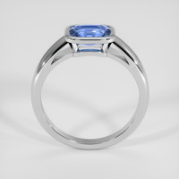 2.59 Ct. Blue Sapphire Ring, 14K White Gold 3