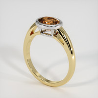 1.48 Ct. Gemstone Ring, 14K White & Yellow 2