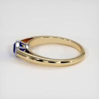 2.04 Ct. Sapphire Ring, 14K White & Yellow 4