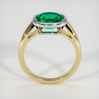 1.90 Ct. Emerald Ring, 18K White & Yellow 3