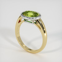 2.84 Ct. Gemstone Ring, 18K White & Yellow 2