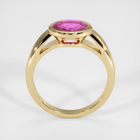 1.74 Ct. Pink Sapphire Ring, 10K Yellow Gold 3