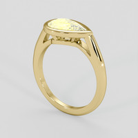 2.33 Ct. Yellow Sapphire Ring, 10K Yellow Gold 2