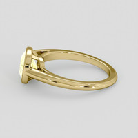 2.33 Ct. Yellow Sapphire Ring, 10K Yellow Gold 4