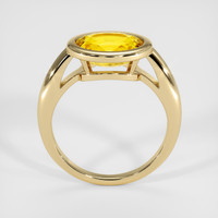 4.04 Ct. Yellow Sapphire Ring, 10K Yellow Gold 3