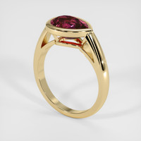 1.51 Ct. Gemstone Ring, 14K Yellow Gold 2