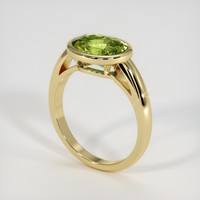 2.84 Ct. Gemstone Ring, 14K Yellow Gold 2