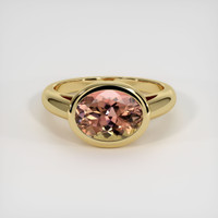 2.83 Ct. Gemstone Ring, 14K Yellow Gold 1