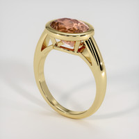 2.83 Ct. Gemstone Ring, 14K Yellow Gold 2