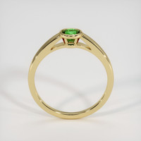 0.54 Ct. Green to Brown Alexandrite Ring, 14K Yellow Gold 3