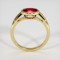 1.24 Ct. Ruby Ring, 14K Yellow Gold 3