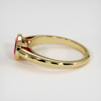 1.24 Ct. Ruby Ring, 14K Yellow Gold 4