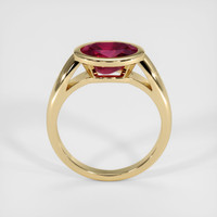 2.40 Ct. Ruby Ring, 14K Yellow Gold 3