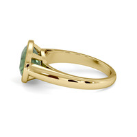 2.74 Ct. Sapphire Ring, 14K Yellow Gold 4