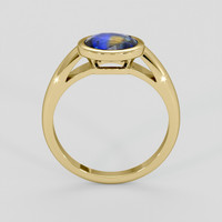 2.20 Ct. Bi Color Sapphire Ring, 14K Yellow Gold 3