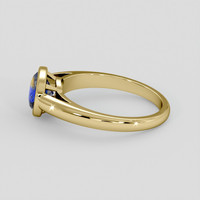 2.20 Ct. Bi Color Sapphire Ring, 14K Yellow Gold 4