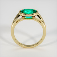 1.86 Ct. Emerald Ring, 18K Yellow Gold 3