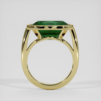 6.85 Ct. Emerald Ring, 18K Yellow Gold 3