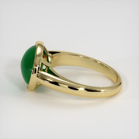 4.11 Ct. Emerald Ring, 18K Yellow Gold 4